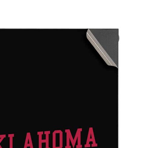 University of Oklahoma Sooners Est 1890 XBox Series X Digital Edition Console Skin
